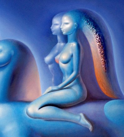  mural painting at Bucharest University of Economic Studies